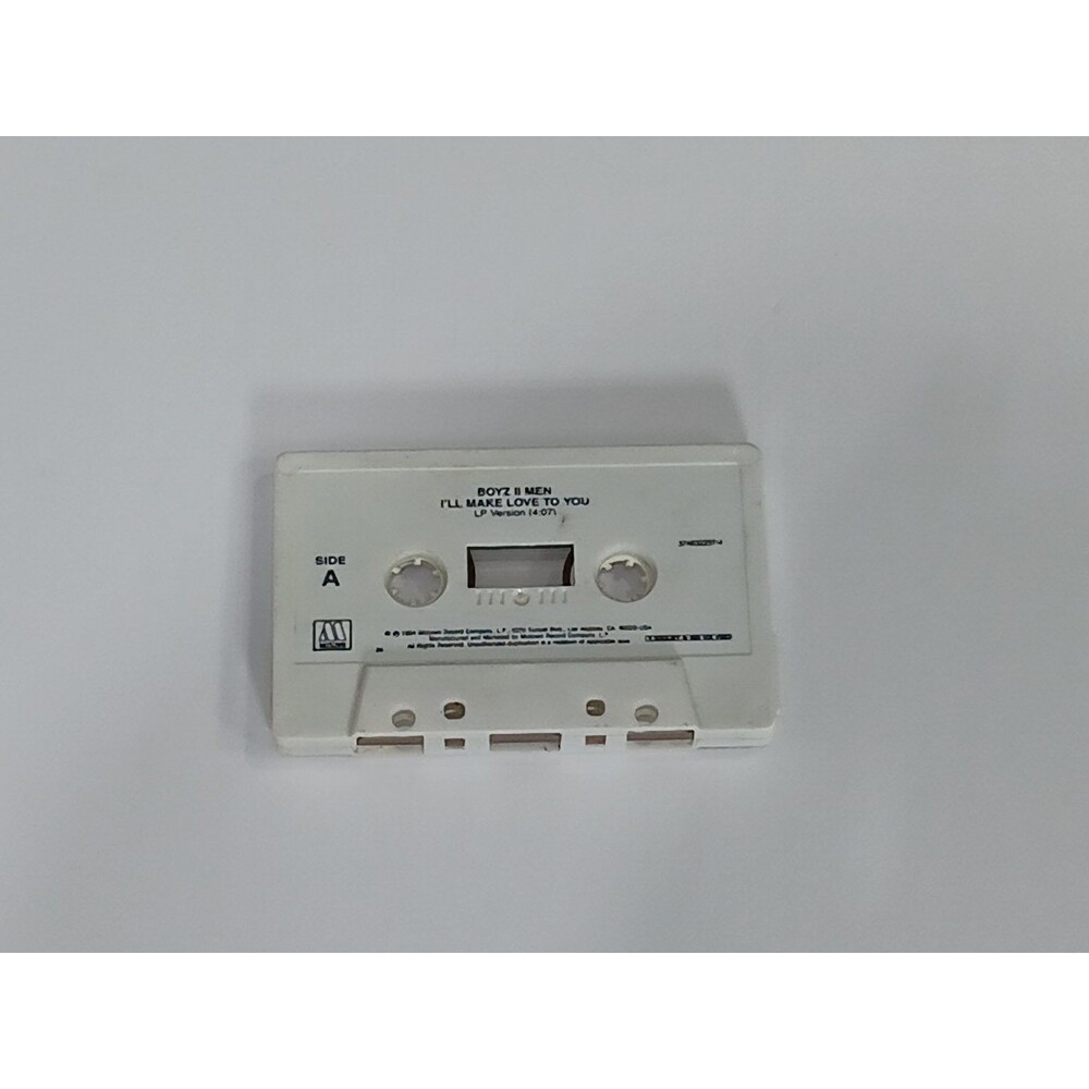Boyz II Men I'll Make Love To You Cassette 1994 Motown Single